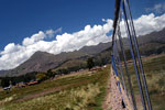 Train from Cuzco to Puno