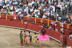 Bullfighting in Acho